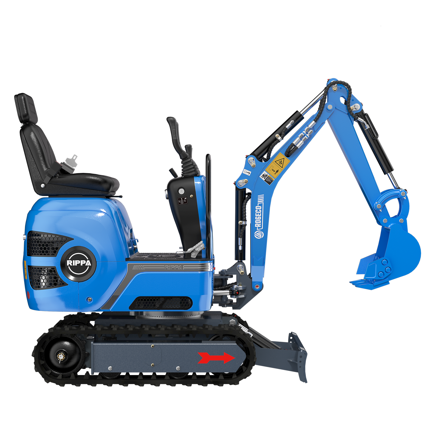 Minigraver Rippa R06 ECO (747kg)- 2 års garanti - Kubota motor