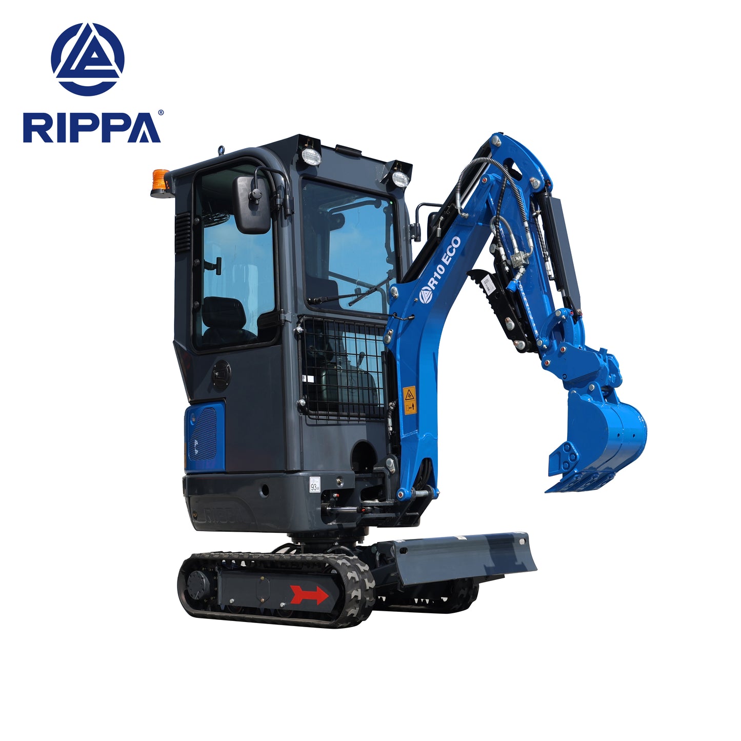 Minigraver Rippa R10-6 ECO med kabine