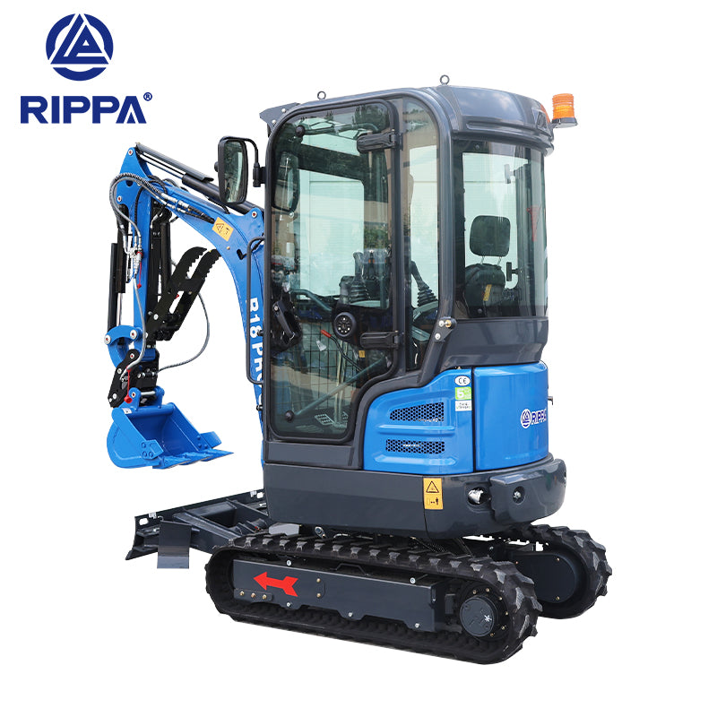 Minigraver Rippa R18 Pro med kabine