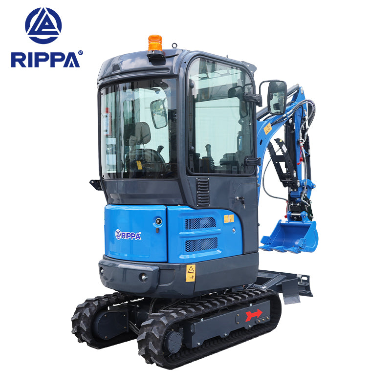 Minigraver Rippa R18 Pro med kabine
