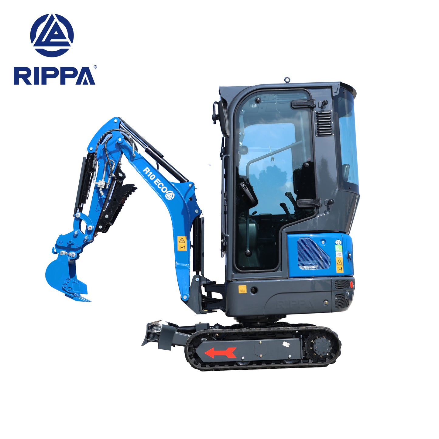 Minigraver Rippa R10-6 ECO med kabine