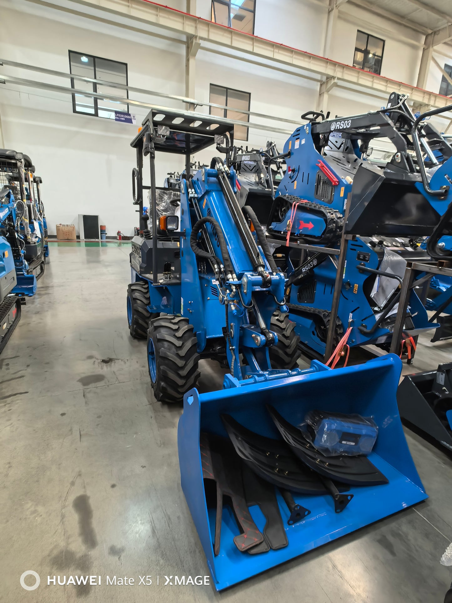 Minilæsser Rippa RL06-T - Kubota motor - 25HK