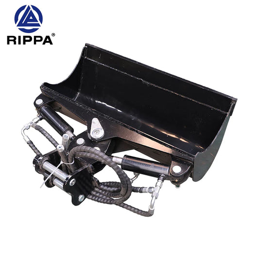 Tilt skovl med dobbeltcylindre 80 cm - Rippa R22