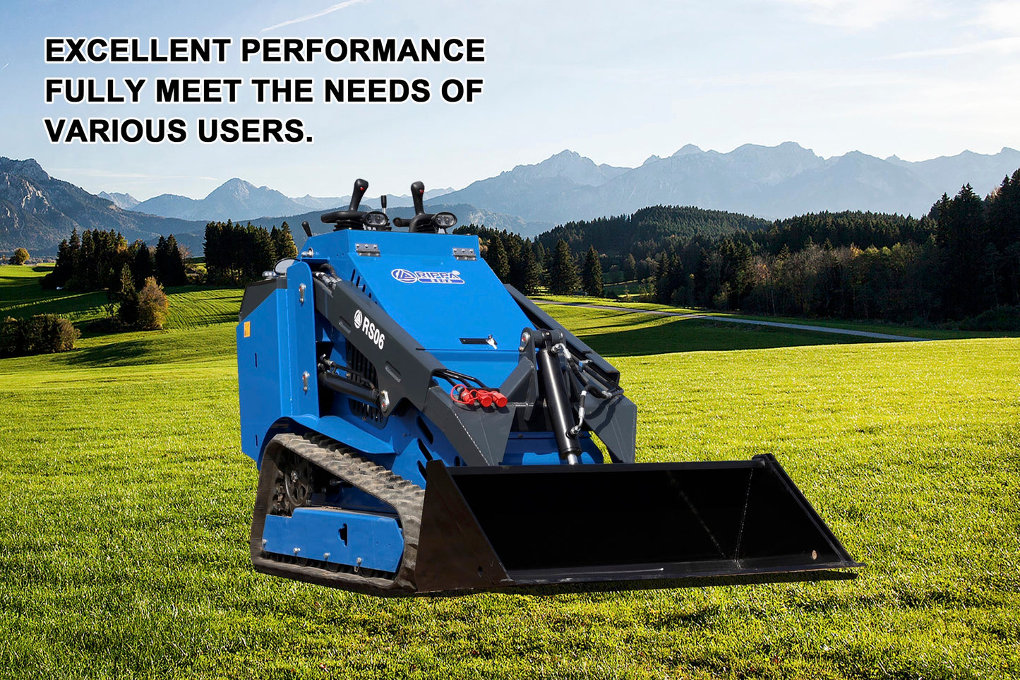 Minilæser RS06 Kubota motor