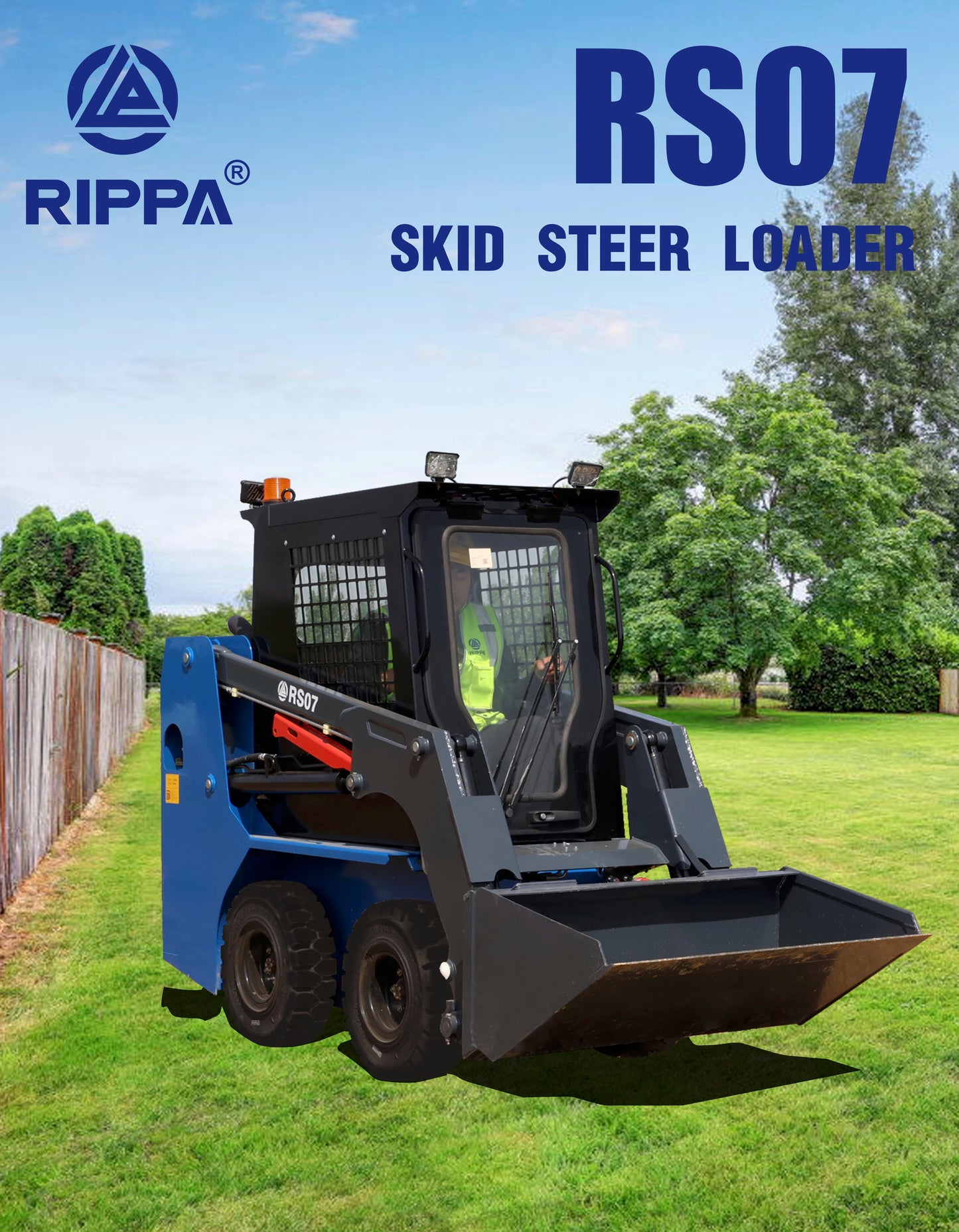 Minilæser RS07 Kubota motor