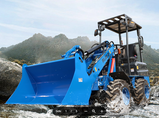 Minilæsser RL06 - Kubota motor