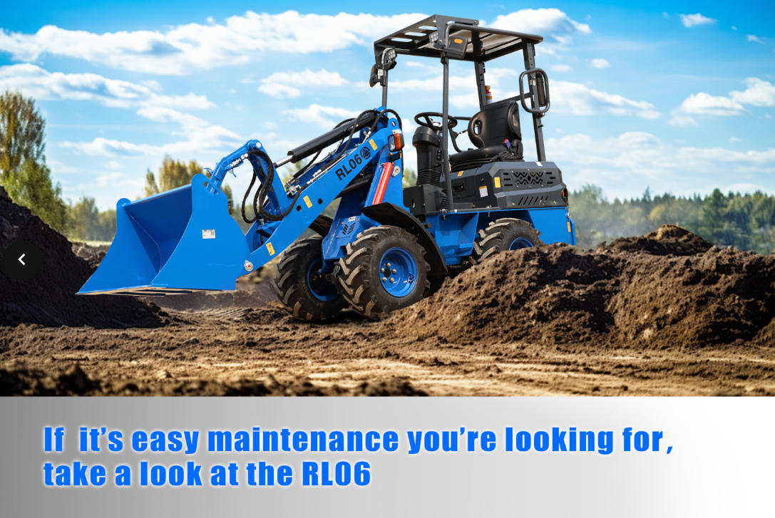 Minilæsser RL06 - Kubota motor