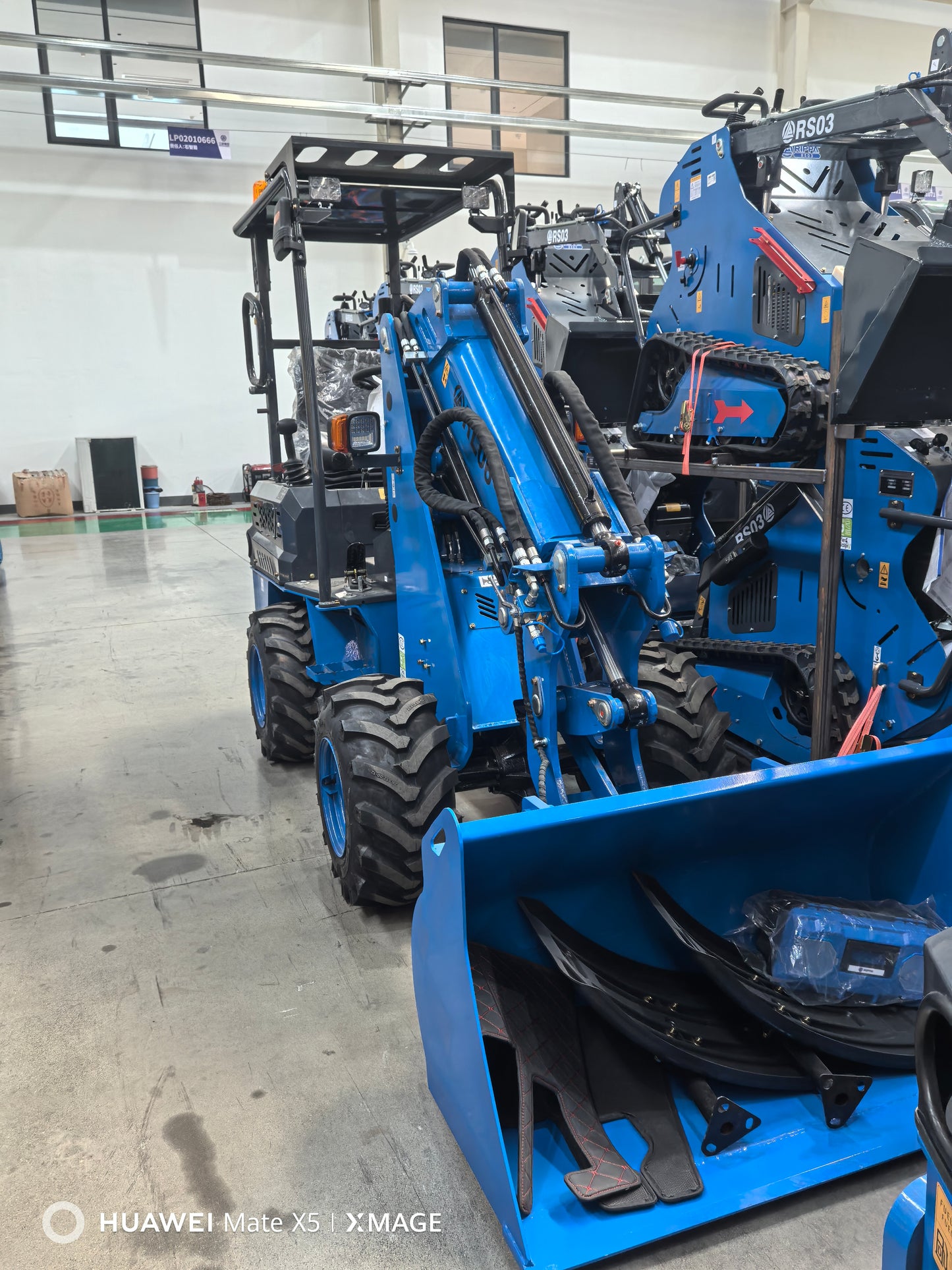 Minilæsser Rippa RL06-T - Kubota motor - 25HK