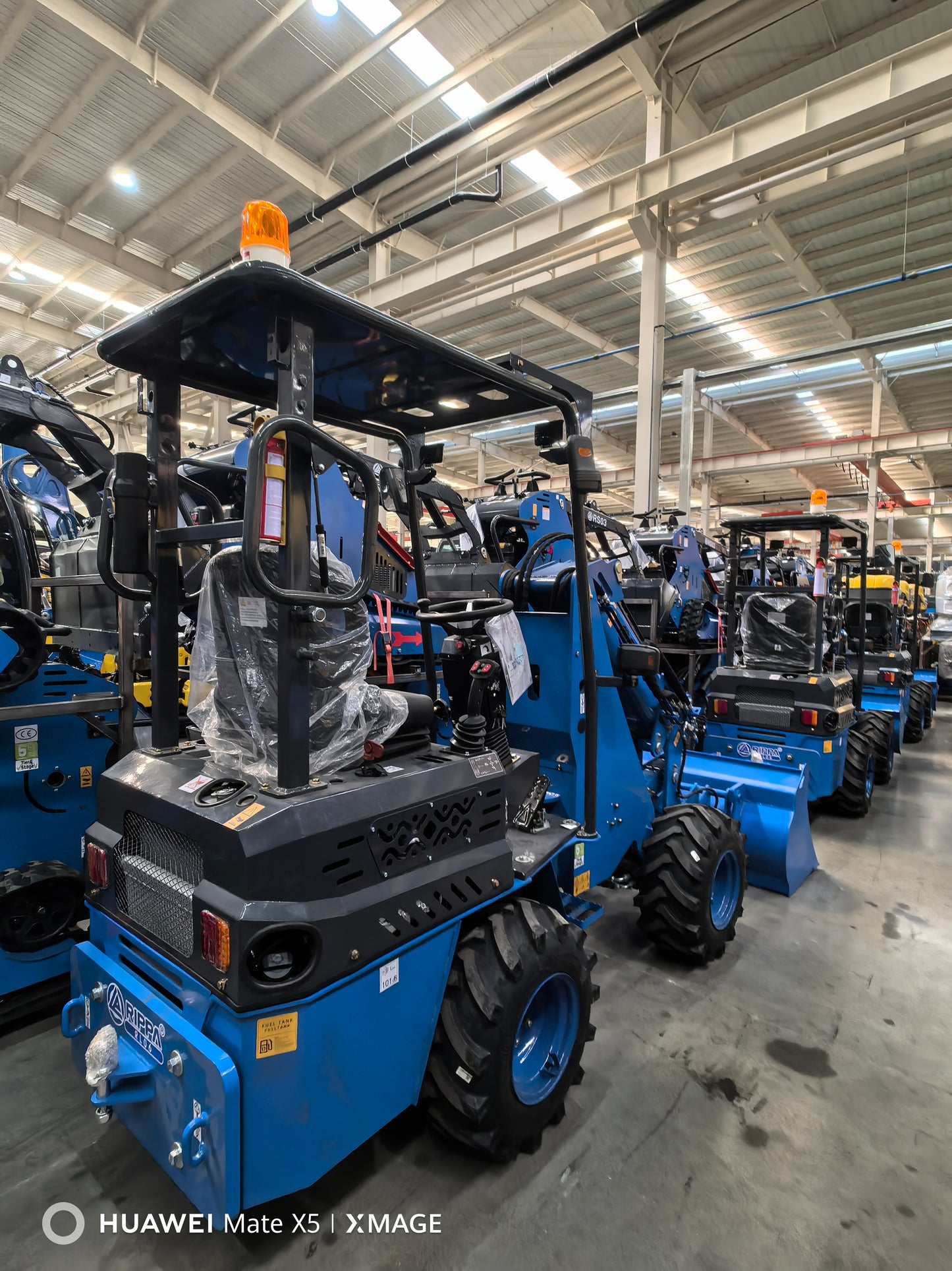 Minilæsser Rippa RL06-T - Kubota motor - 25HK