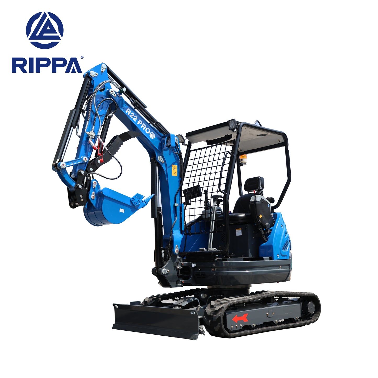 Minigraver Rippa R22 - Kubota motor - 2500 kg
